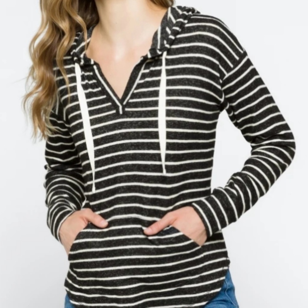 NWT Market & Spruce Kallon Brushed Knit Sweatshirt